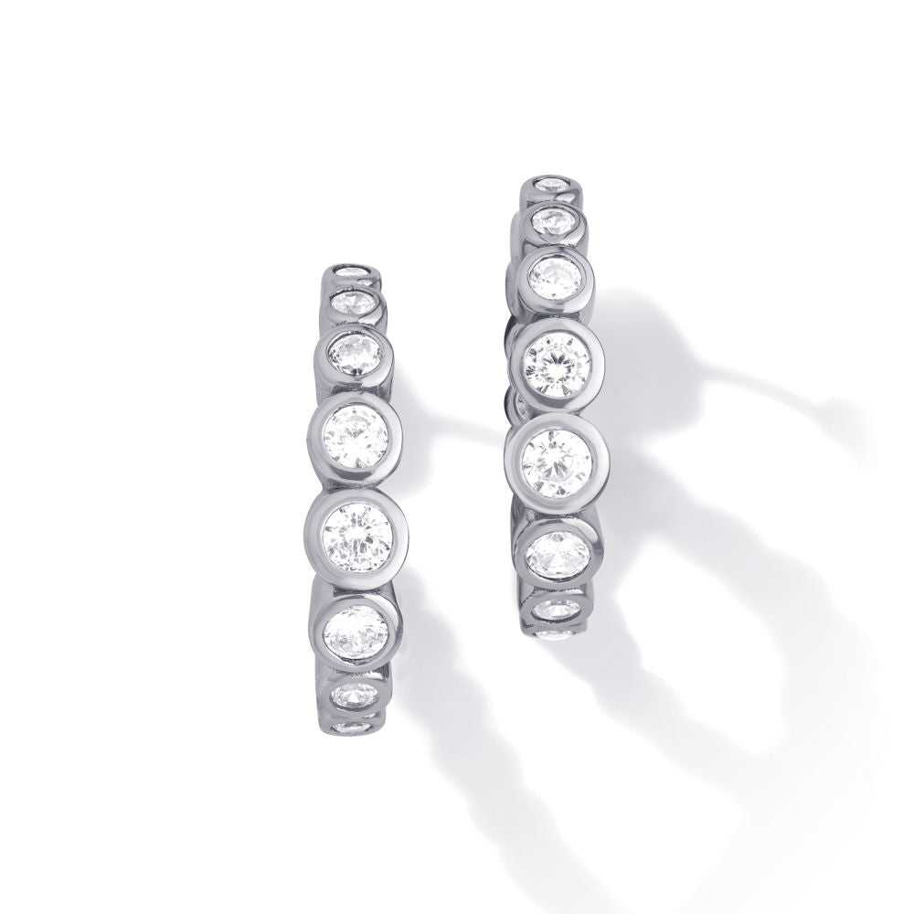 OSEANA Hoops - Silber