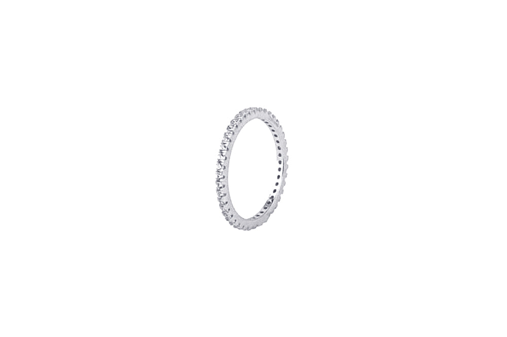 ALEA Classic Ring - 925 Silber rhodiniert