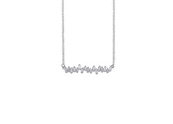 LORA BAGUETTE CHAIN- Silber Rhodiniert - LIMITIERT