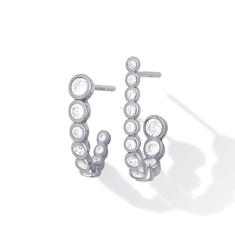 OSEANA COURTE Earrings - Silber