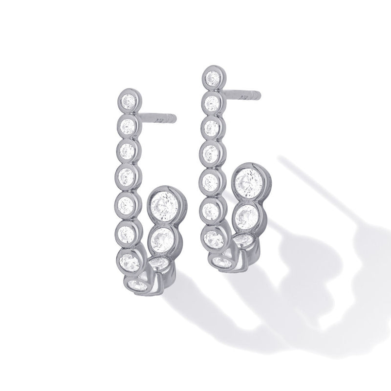 OSEANA LONGUE Earrings - Silber