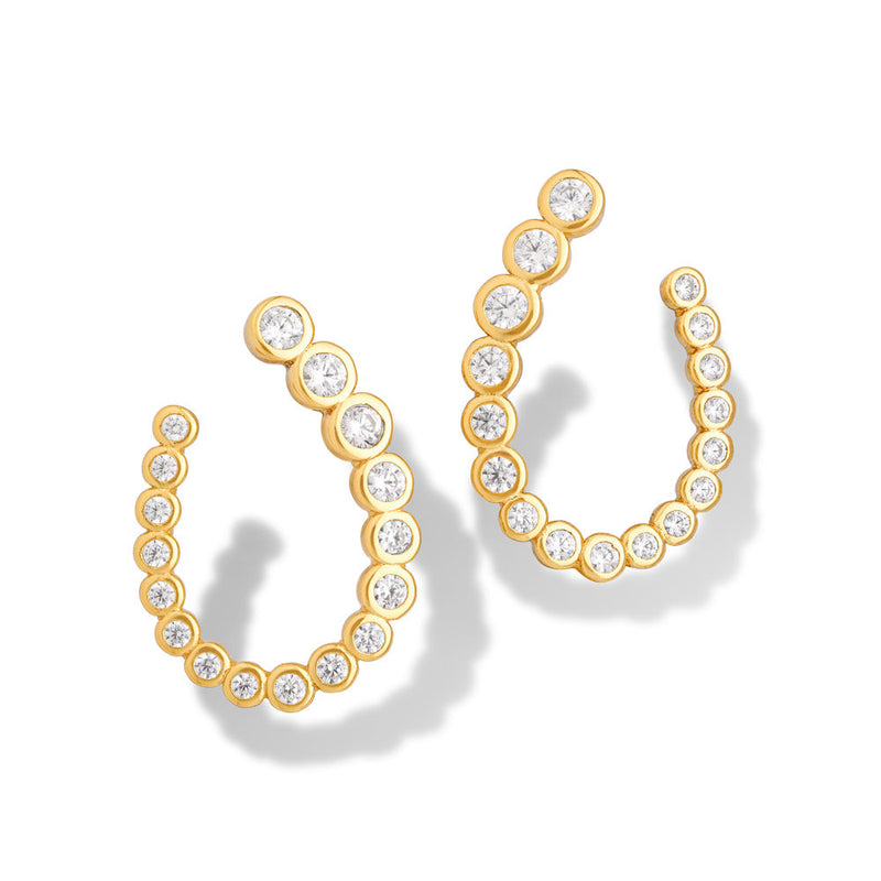 OSANA Ouvert Earrings - Gold