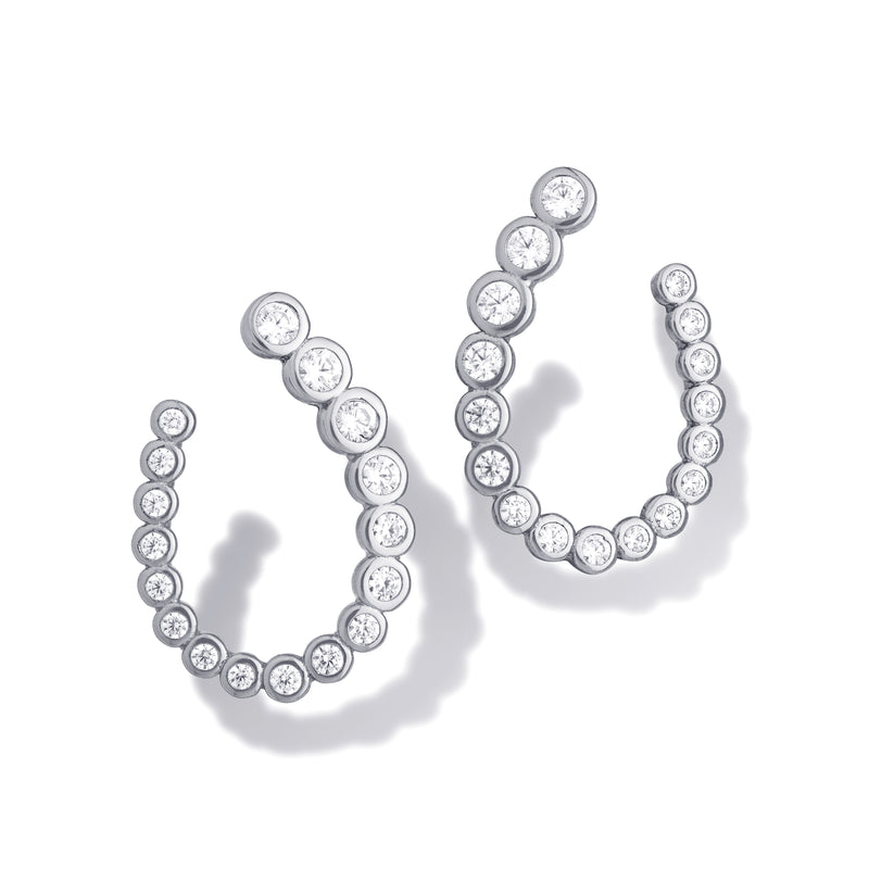 OSEANA Ouvert Earrings - Silber