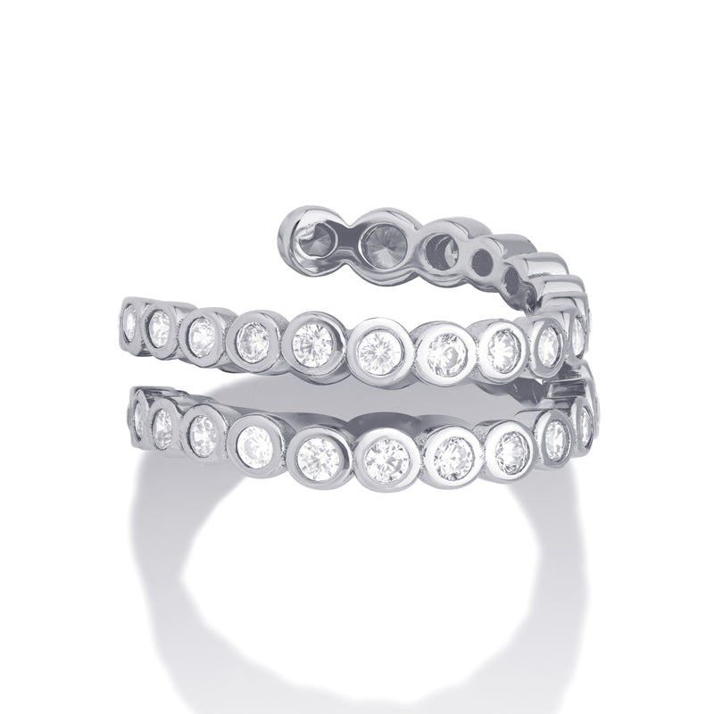 OSEANA Triple Ring - Silber