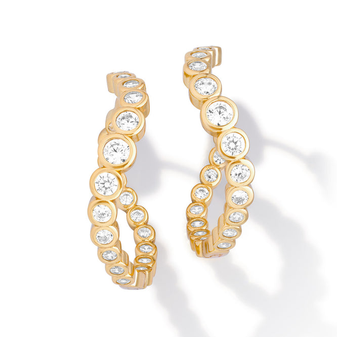 ONDA DI LUSSO - Grand Hoops - Gold