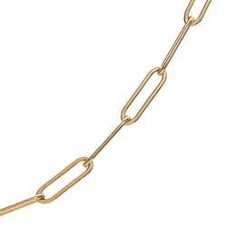 VALDA LARGE Chain - Grobe Gliederkette -  Gold