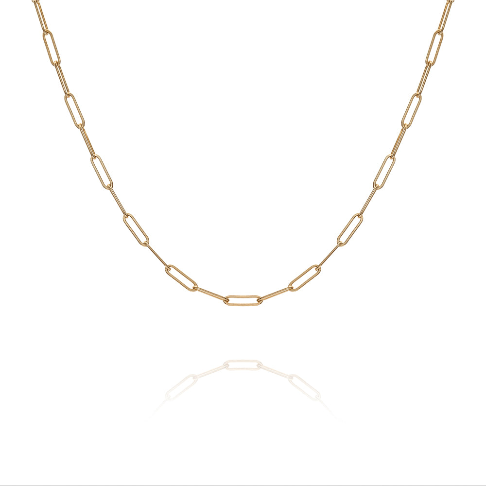 VALDA LARGE Chain - Grobe Gliederkette -  Gold