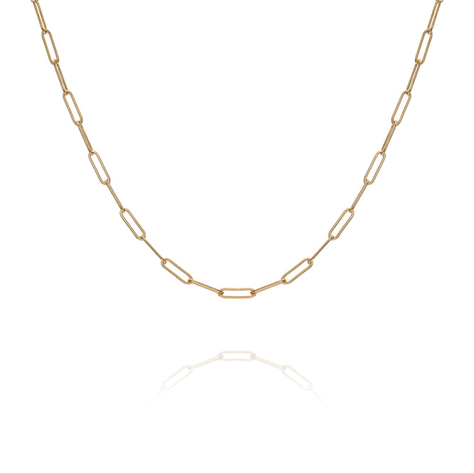 VALDA LARGE Chain - Grobe Gliederkette -  Gold