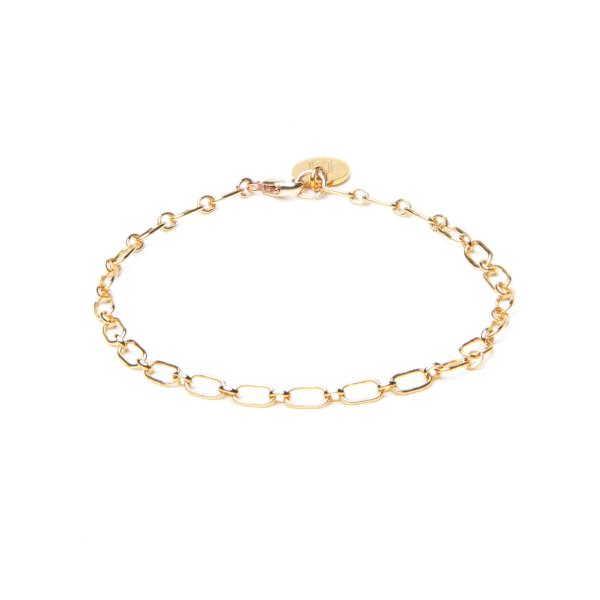 ELVA Oval Link Bracelet - Edles Armband mit Anhänger - personalisierba –  CLASSYANDFABULOUS Jewelry